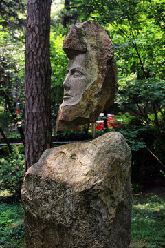 庐山石刻雕塑
