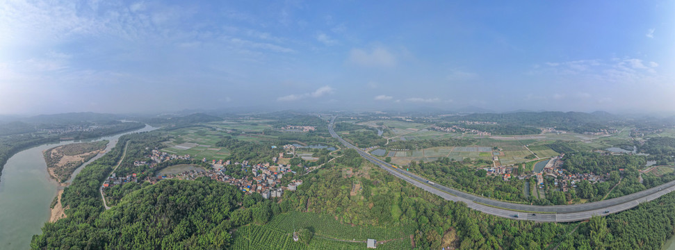 广州增城区农村风光