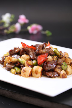黑椒牛柳