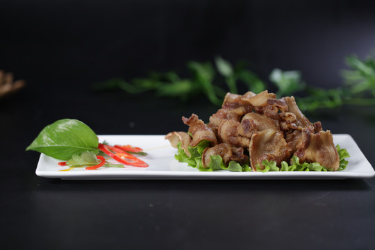 干炸五花肉