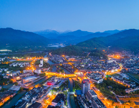 都江堰夜景