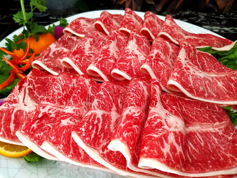 雪花霜降牛肉