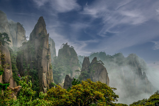 风光秀丽三清山