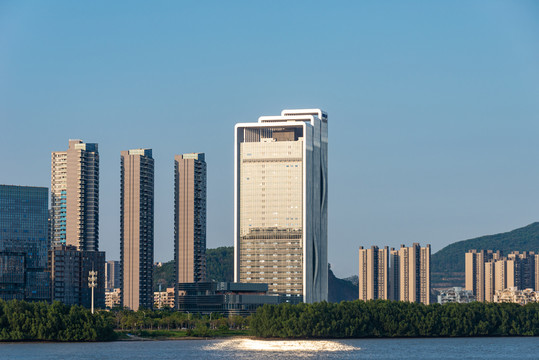 广州南沙万豪酒店与金茂湾风景