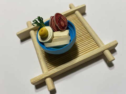衍纸拉面