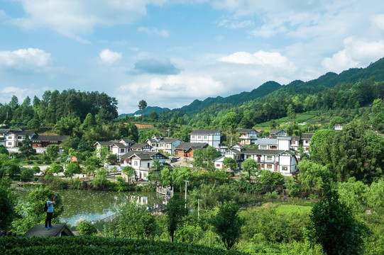 美丽新农村乡村振兴青山绿水