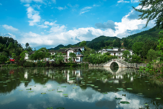 美丽新农村乡村振兴青山绿水