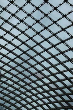 玻璃屋顶钢结构