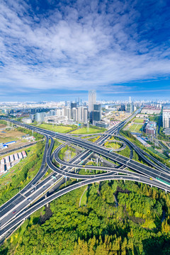 上海南北高架路与中环路枢纽