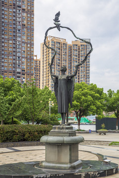 芜湖滨江公园雕塑