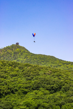 圣境山滑翔伞基地