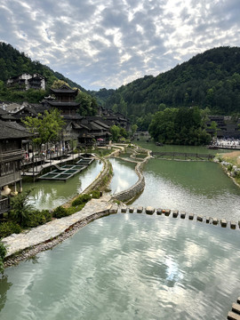 乌江寨风景