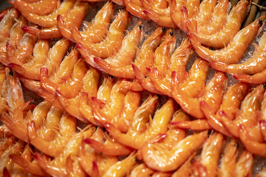 海鲜大虾红虾