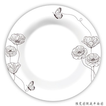 餐具花面