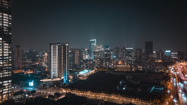 延安高架夜景