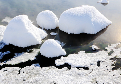 雪堆