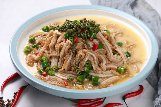 清油椒麻牛肚