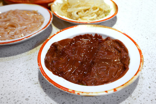 重庆传统火锅菜品食材腰片