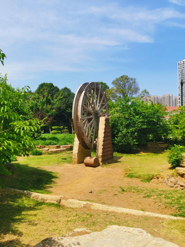 筒车景观艺术