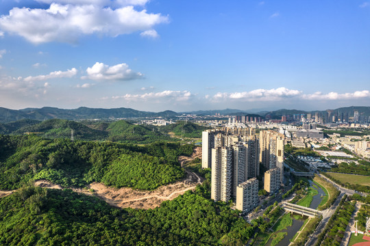 广东省深圳市光明区风光