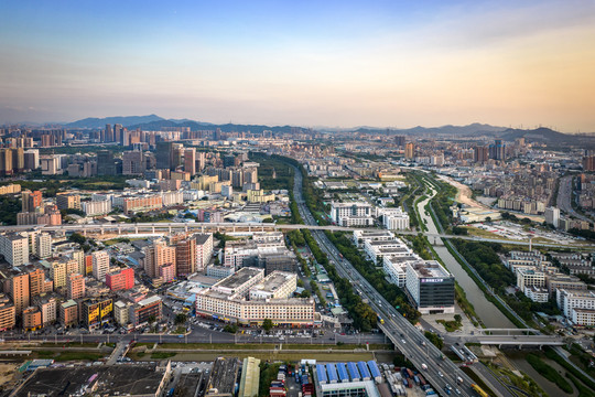 广东省深圳市光明区风光