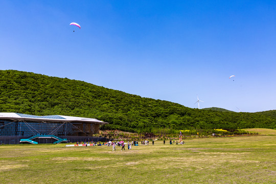 圣境山滑翔伞基地