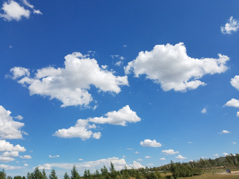 内蒙古的云