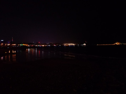 青岛沿海夜景