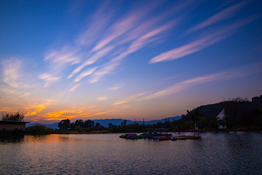 抚仙湖月亮湾湿地