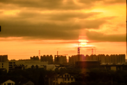 夕阳