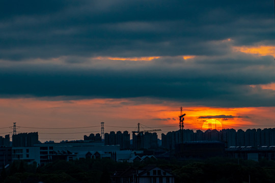 夕阳