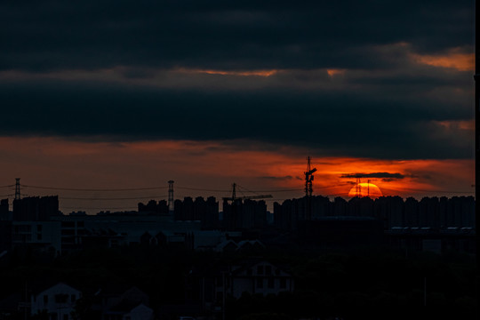 夕阳