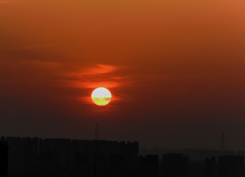 夕阳