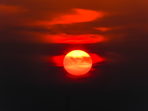 夕阳