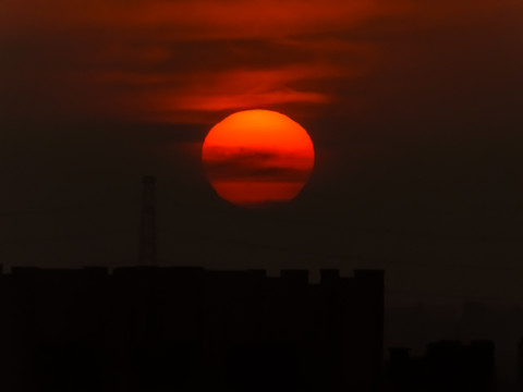 夕阳