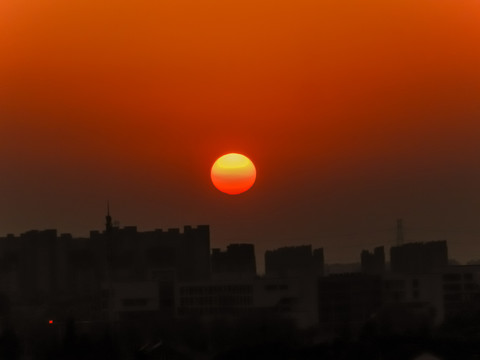 夕阳