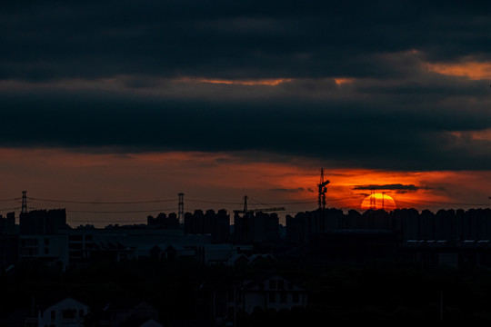 夕阳
