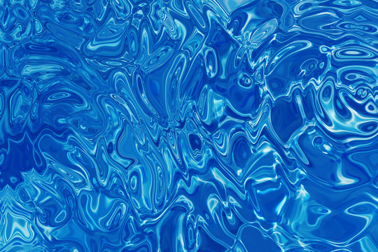 蓝色流动抽象底纹