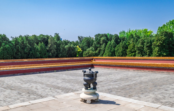 北京地坛公园景观