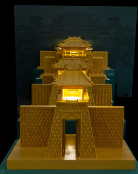 城门模型
