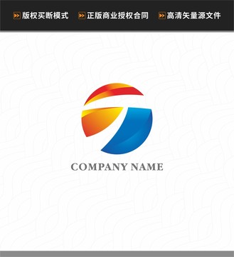 T字母金色logo