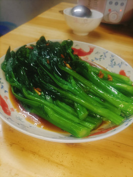 盐水菜心