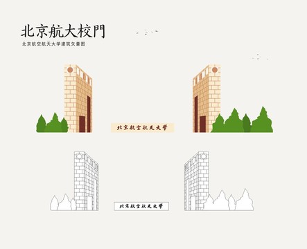 北京航空航天大学校门