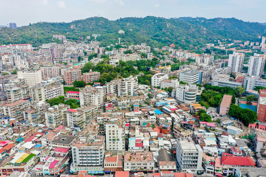 航拍福建厦门沙坡尾艺术西区