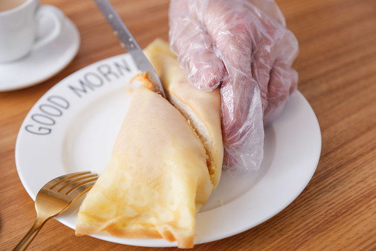 肉松面包卷