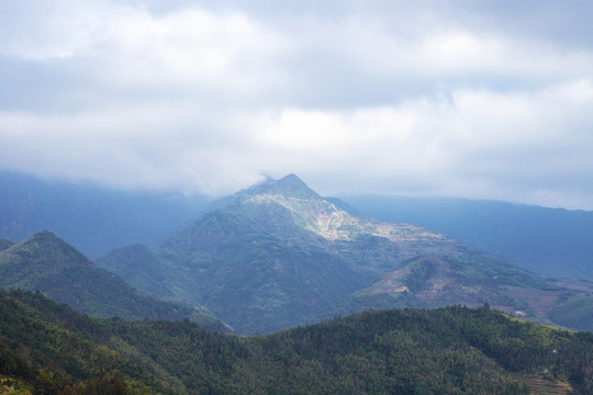 山峰山脉