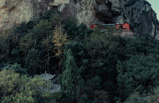 雁荡山寺庙