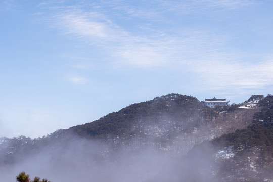 黄山雪景