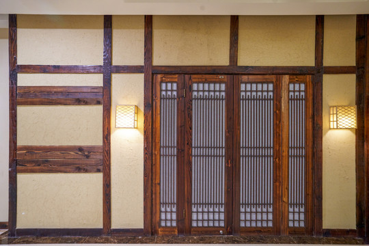 传统日式门