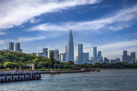 深圳湾地标建筑